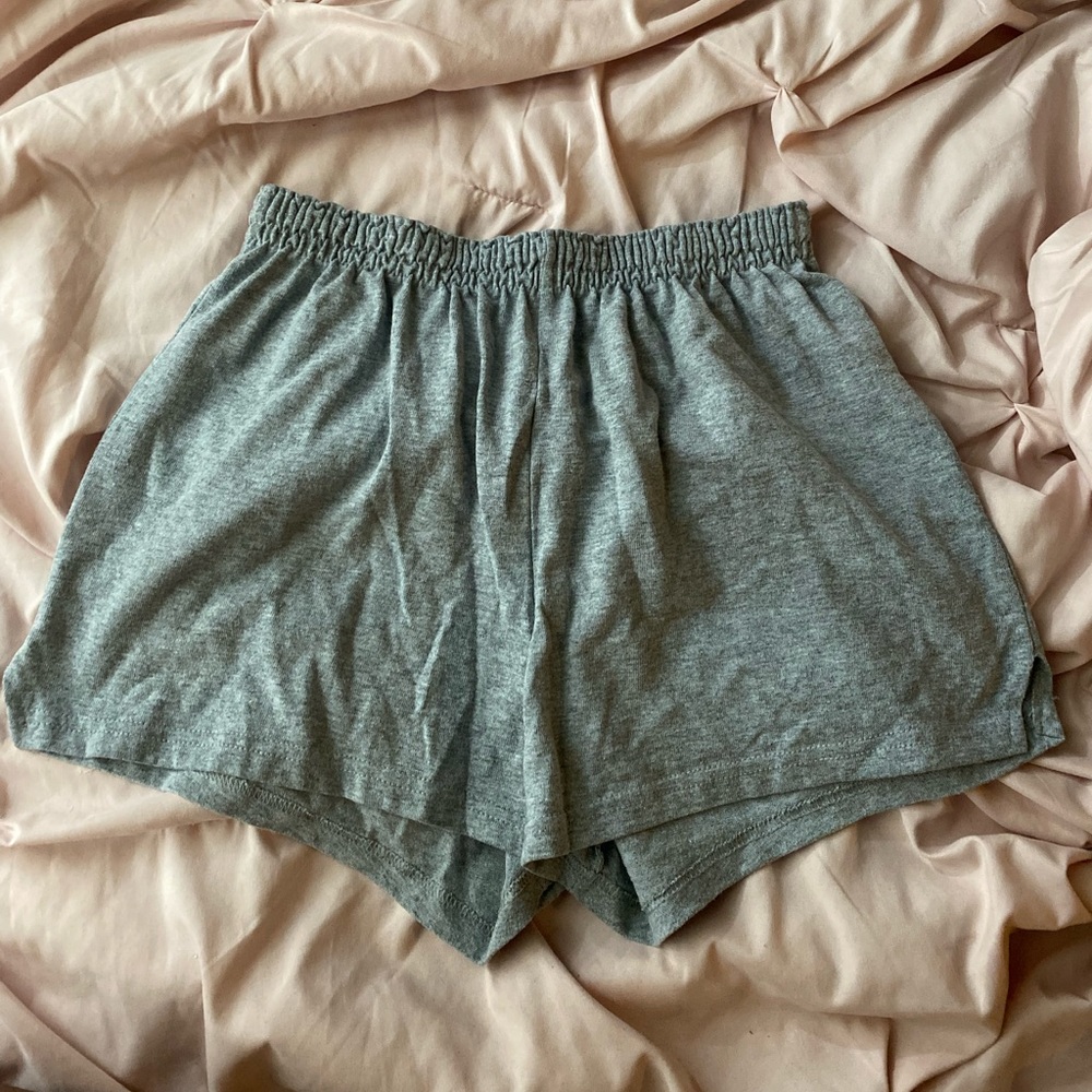 gray soffee shorts